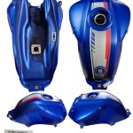 TANQUE AZUL APACHE 160 WT TVS