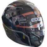 CASCO  MODULAR PILOT DISE GX3 COLOR: NEGRO GRIS BRILLANTE VIS NEGRO CLARO EDGE