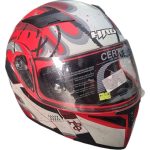 CASCO DOBLE PROPOSITO ROJO M/GRIS PMACHINE 3400 HRO