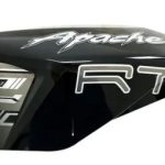 SPOILER COBERTOR DE TANQUE NEGRO LH APACHE 180 TVS