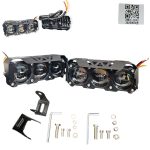 NEBLINERA EXPLORADORA 3 BICOLOR PAR LED