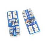 KIT BOMBILLA T10 PEQUEÑA LED FIJA/FLASHEO ECOM LIGHT