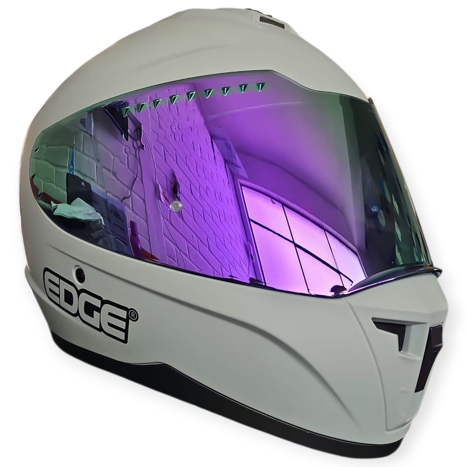 1759346185_CASCO20GRIS20MORAD.jpeg CASCO INTEGRAL EXTREME GRIS VISOR IRIS MORADO EDGE - Imagen 1