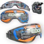 VISOR PARA CASCO DOBLE PROPOSITO MODULAR - MODELO: KOMBAT EDGE