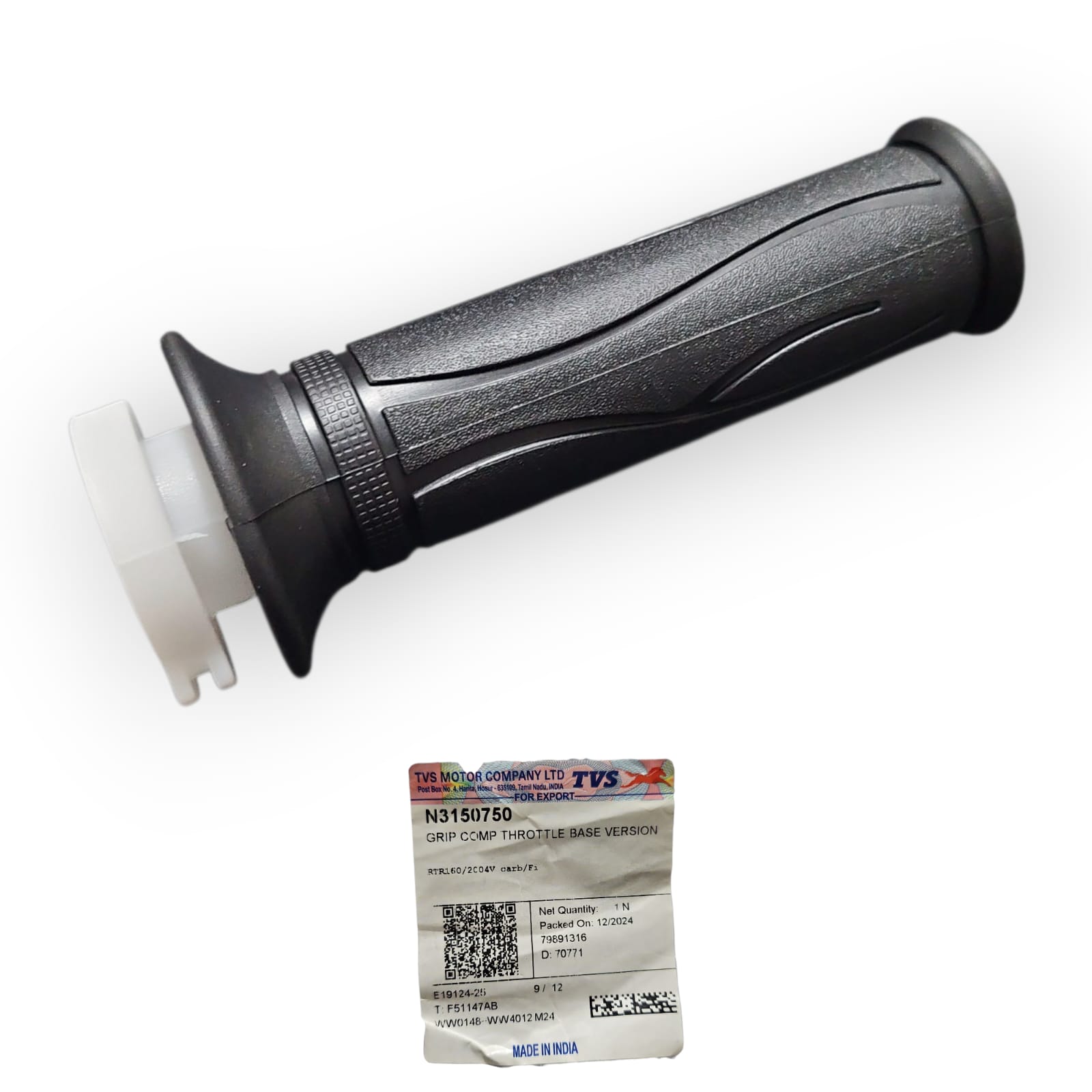 1760672294_MANGO20RH20RAIDER.jpeg MANGO DE HULE RH STRYKER 125/RAIDER 125 TVS - Imagen 1