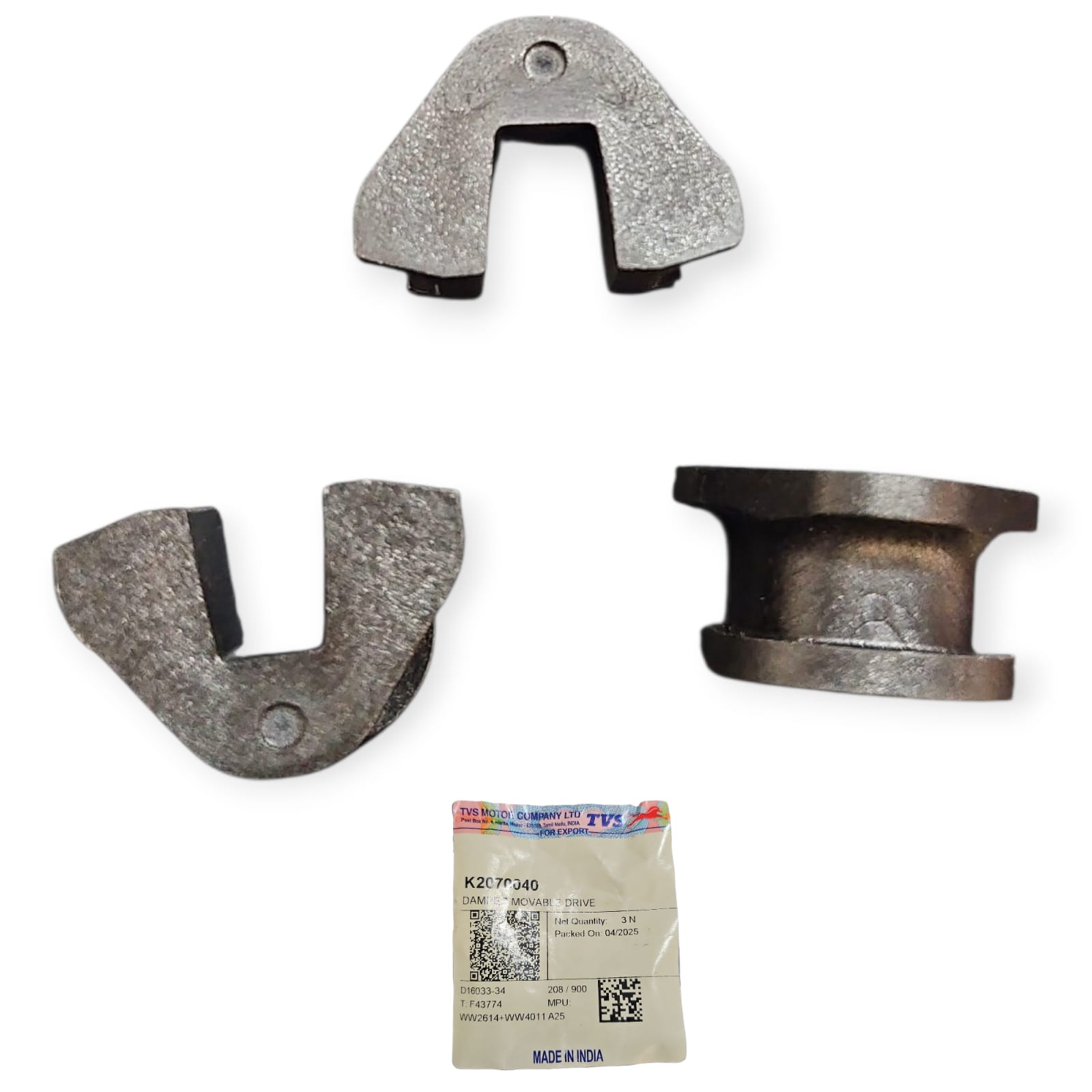 1763836984_CUC391AS20DADOS.jpeg CUÑAS DADOS DE CLUTCH NTORQ 125 TVS - Imagen 1