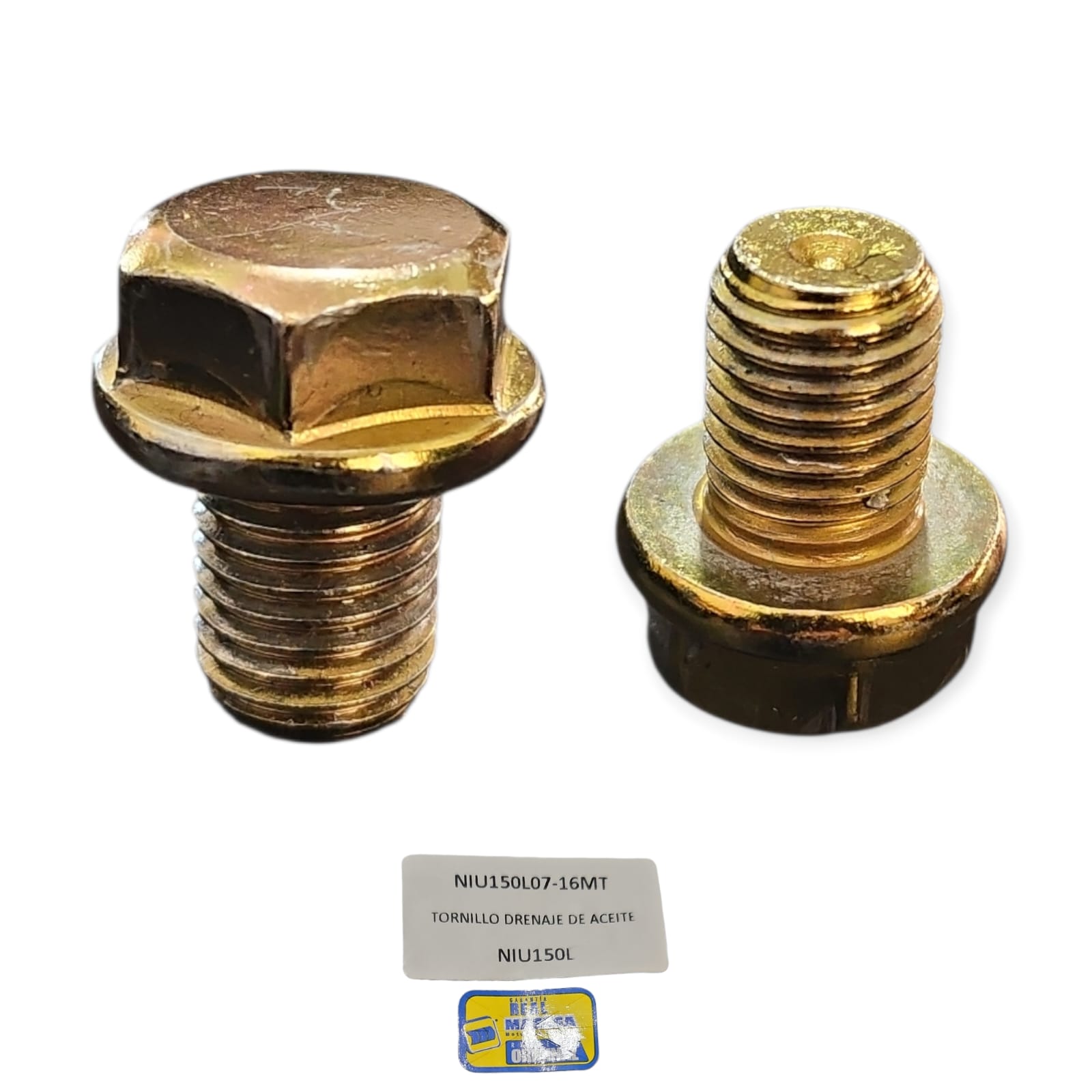 1768512427_TORNILLO20DRENADO.jpeg TORNILLO DE DRENADO DE ACEITE NIU 150L MRT - Imagen 1