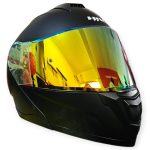 CASCO MODULAR NEGRO COLA NEGRA MATE VISOR IRORO REVO SOLID 3480 HRO