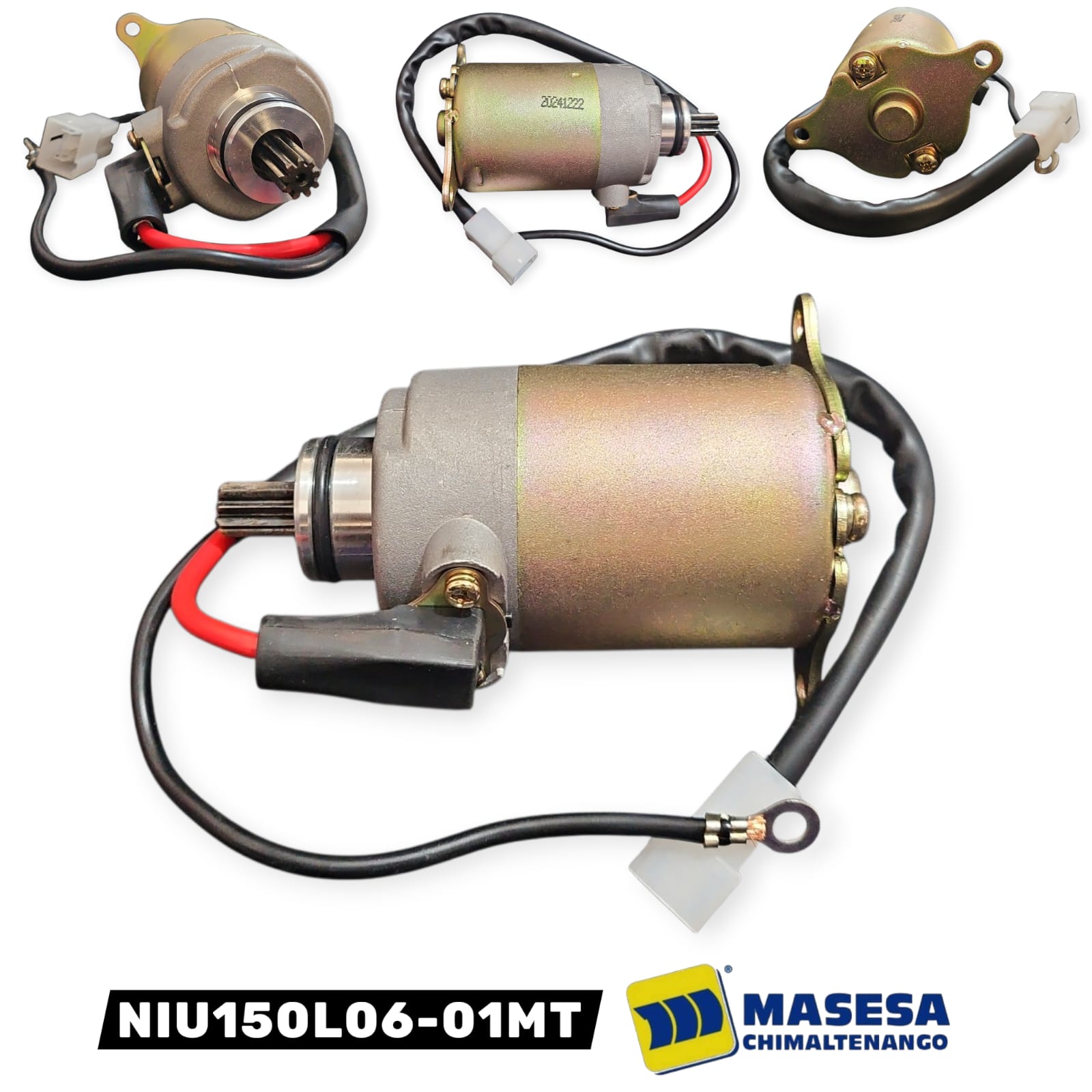 1771434685_MOTOR20DE20ARRANQUE2028329.jpeg STARTER MOTOR ARRANQUE NIU 150L MRT - Imagen 1