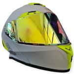 CASCO MODULAR GX7 GRIS AMARILLO ALERON AMARILLO EDGE