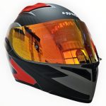 CASCO MODULAR GRIS MATE ROJO NAWARA VISRO REVO HRO