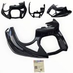 COBERTOR DE MOTOR NEGRO BRILLANTE RAIDER 125 TVS