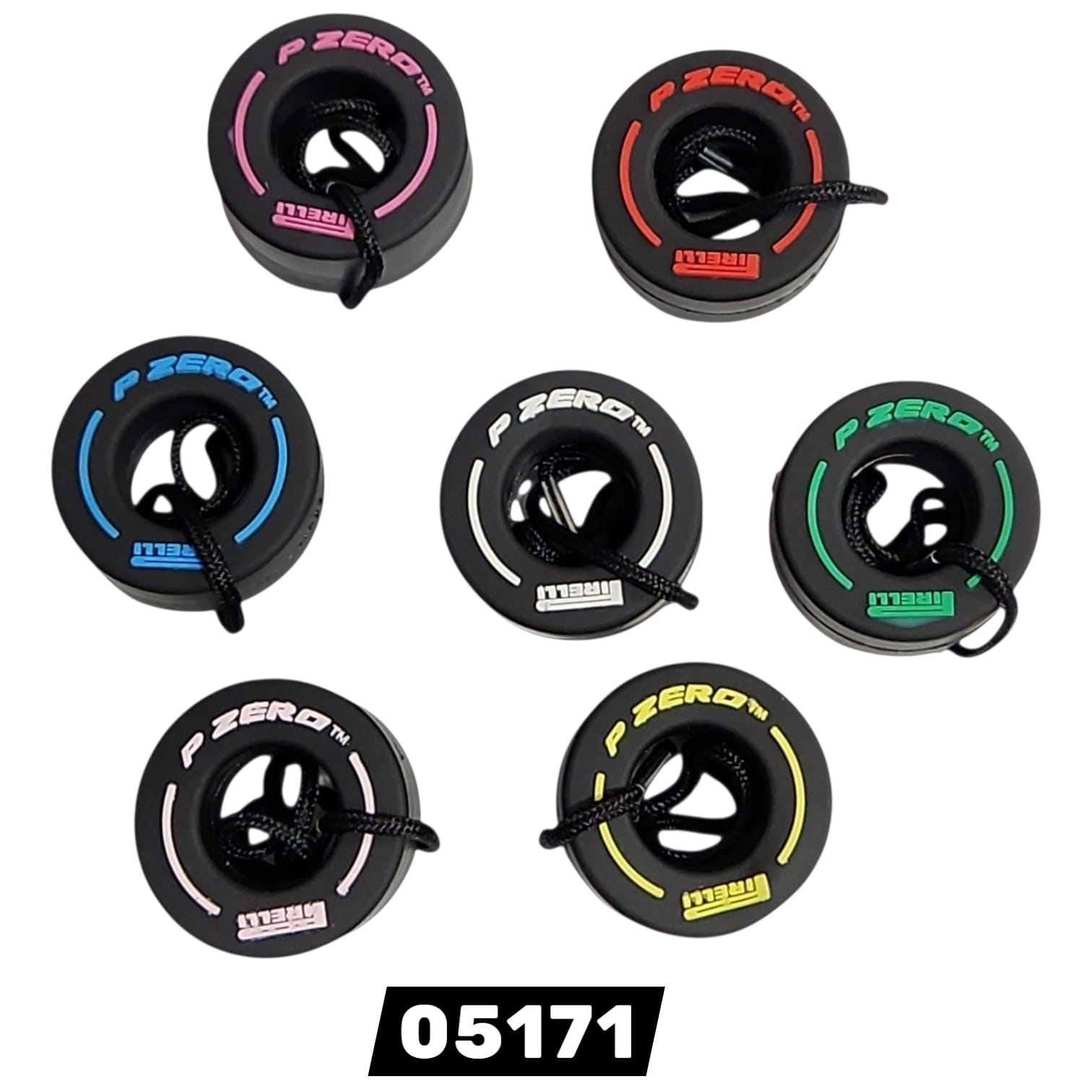 1783560125_LLA20TOD20COL.jpeg LLAVERO LLANTA DIF. COLORES PIRELLI - Imagen 1