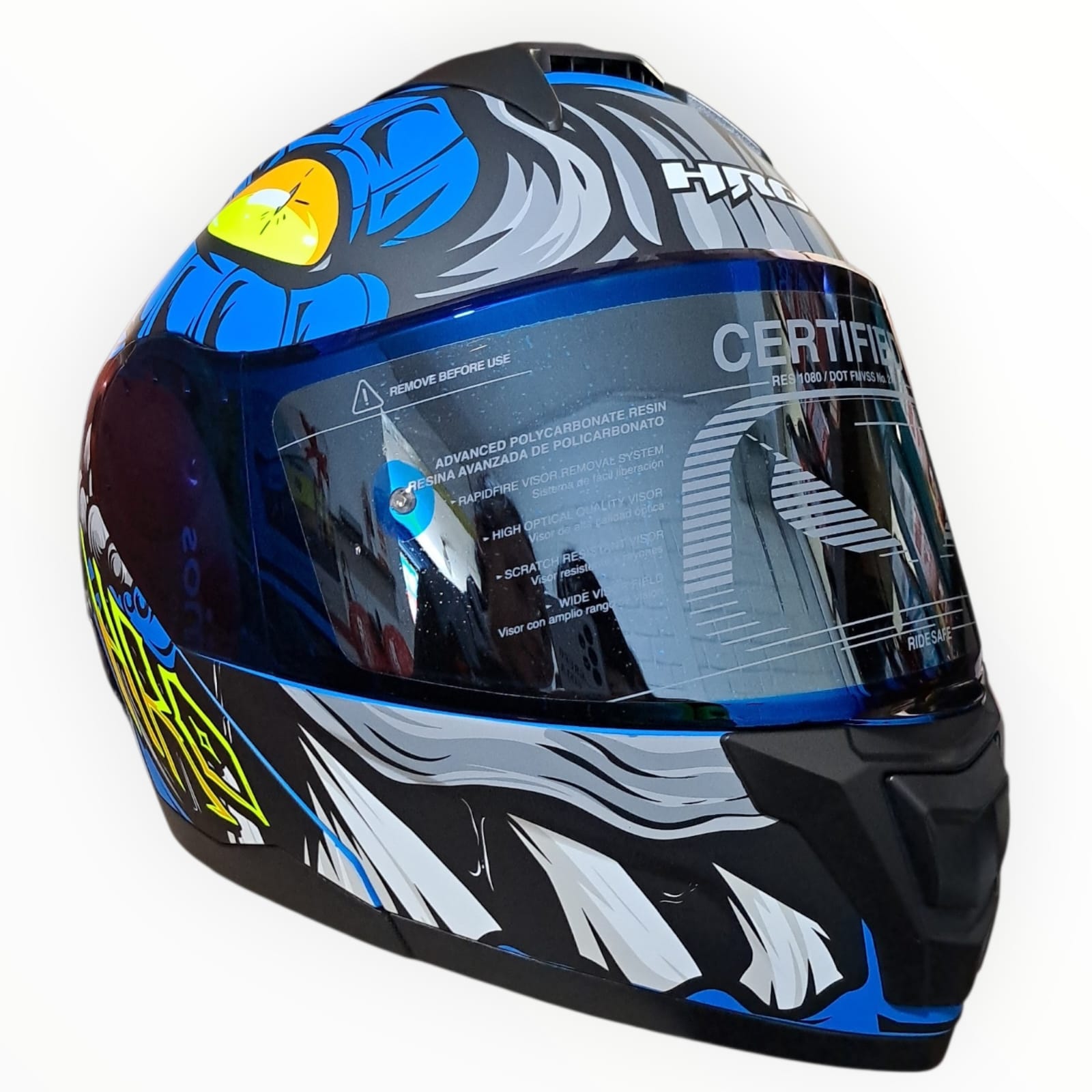 1785031419_CASCO20AZU20DIE.jpeg CASCO MODULAR AZUL MATE GRIS AGREXT 3480 HRO - Imagen 1