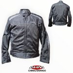 CHUMPA/JACKET MESH NEGRA GRIS ZOOM