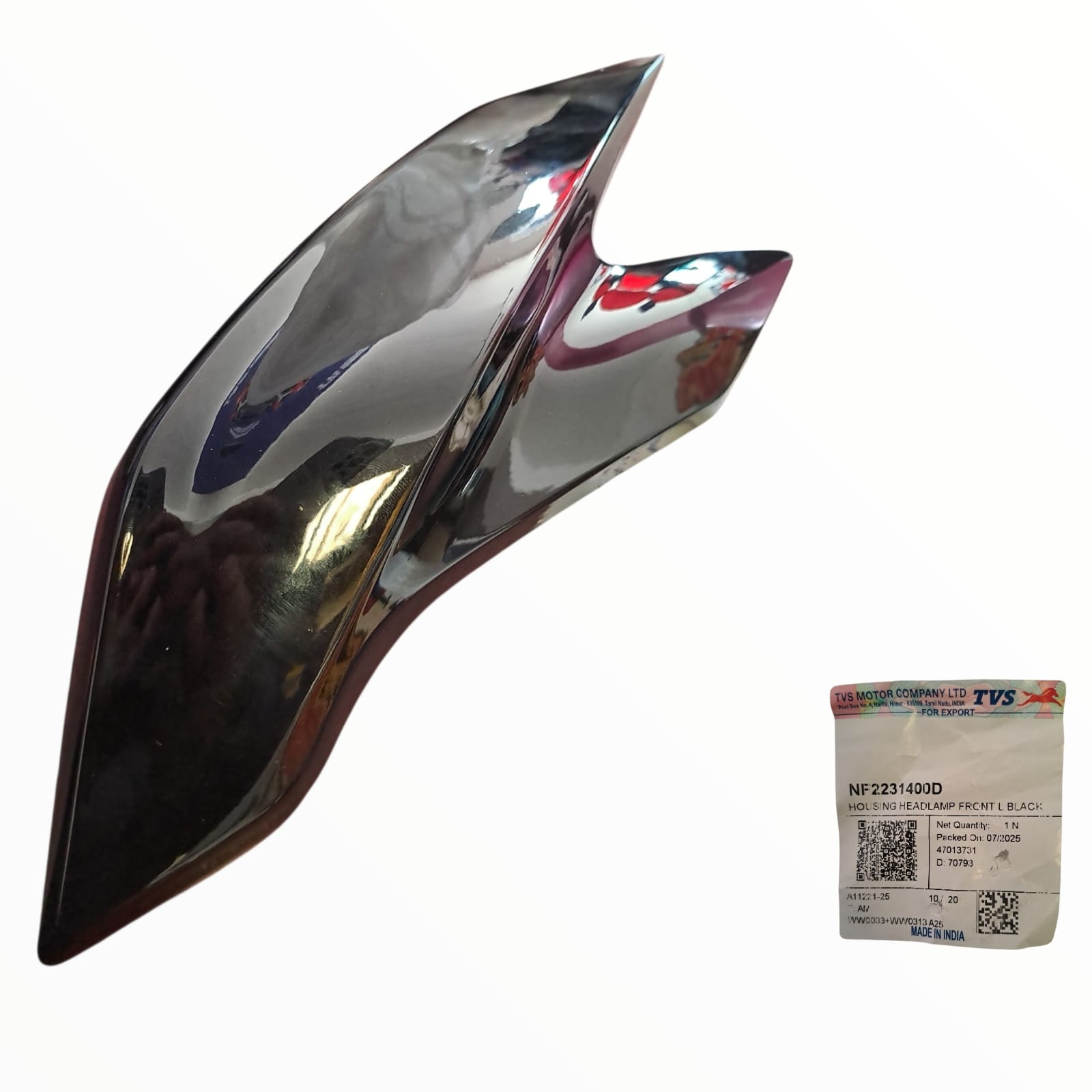 1786150100_KEIS20LH20APA204V.jpeg KEIS DE SILVIN LH NEGRO APACHE 160 4V TVS - Imagen 1