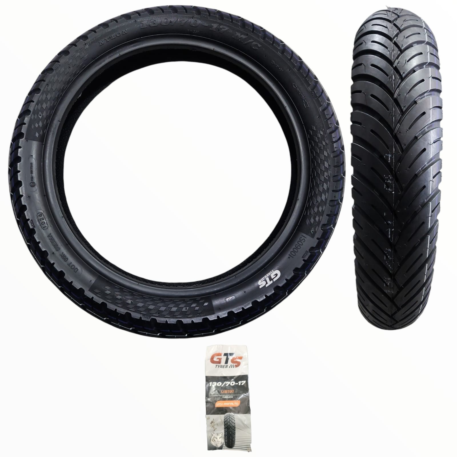 1787948760_LLANTA2013020UR20191.jpeg LLANTA TIPO RACING TUBULAR 130/70-17 UR191 GTS - Imagen 1