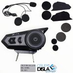 AUDIFONOS AUDIO PARA CASCO CON LUZ RGB CON BATERIA 8000 MAH
