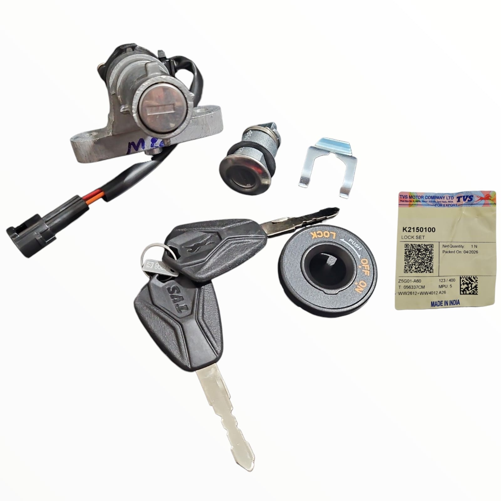 1788486221_KIT20SWITCH20RAIDER.jpeg KIT DE REGISTRO DE SWITCH DE IGNICION + COMBUSTIBLE NTORQ 125 TVS - Imagen 1
