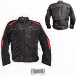 CHUMPA/JACKET MESH NEGRA ROJO ZOOM